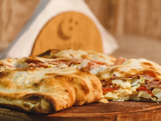 Calzone con palmitos