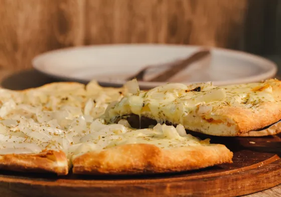 Fugazza con queso